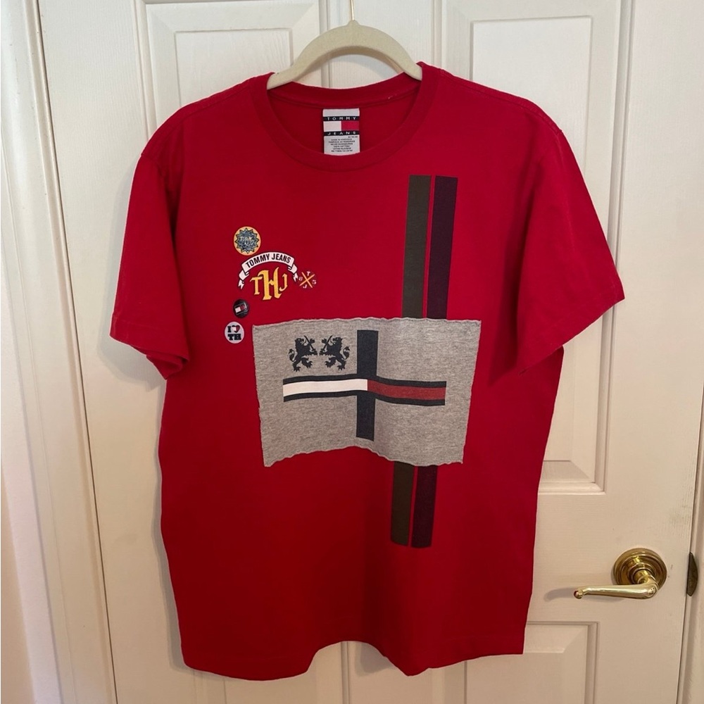 Authentic Vintage Tommy Hilfiger Tommy Jeans T-Shirt Size Medium M